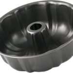 Forma Antiaderente de Pudim e Bolo com Furo Central Tipo Bundt